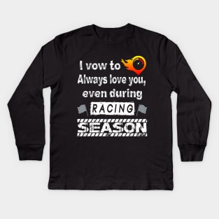 racing Kids Long Sleeve T-Shirt